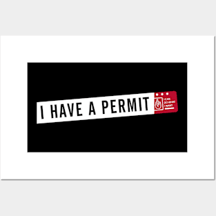 Permission To Hug I Have A Permit Joe Biden 2020 Posters and Art